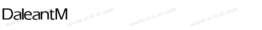 Daleant Medium字体转换 Daleant Medium字体转换
